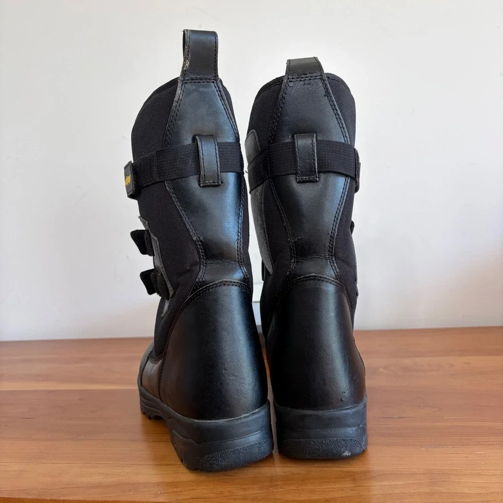 Ski-Doo Mens Black Snowmobile Boots Thermolite Insulated Size 7 4500056971